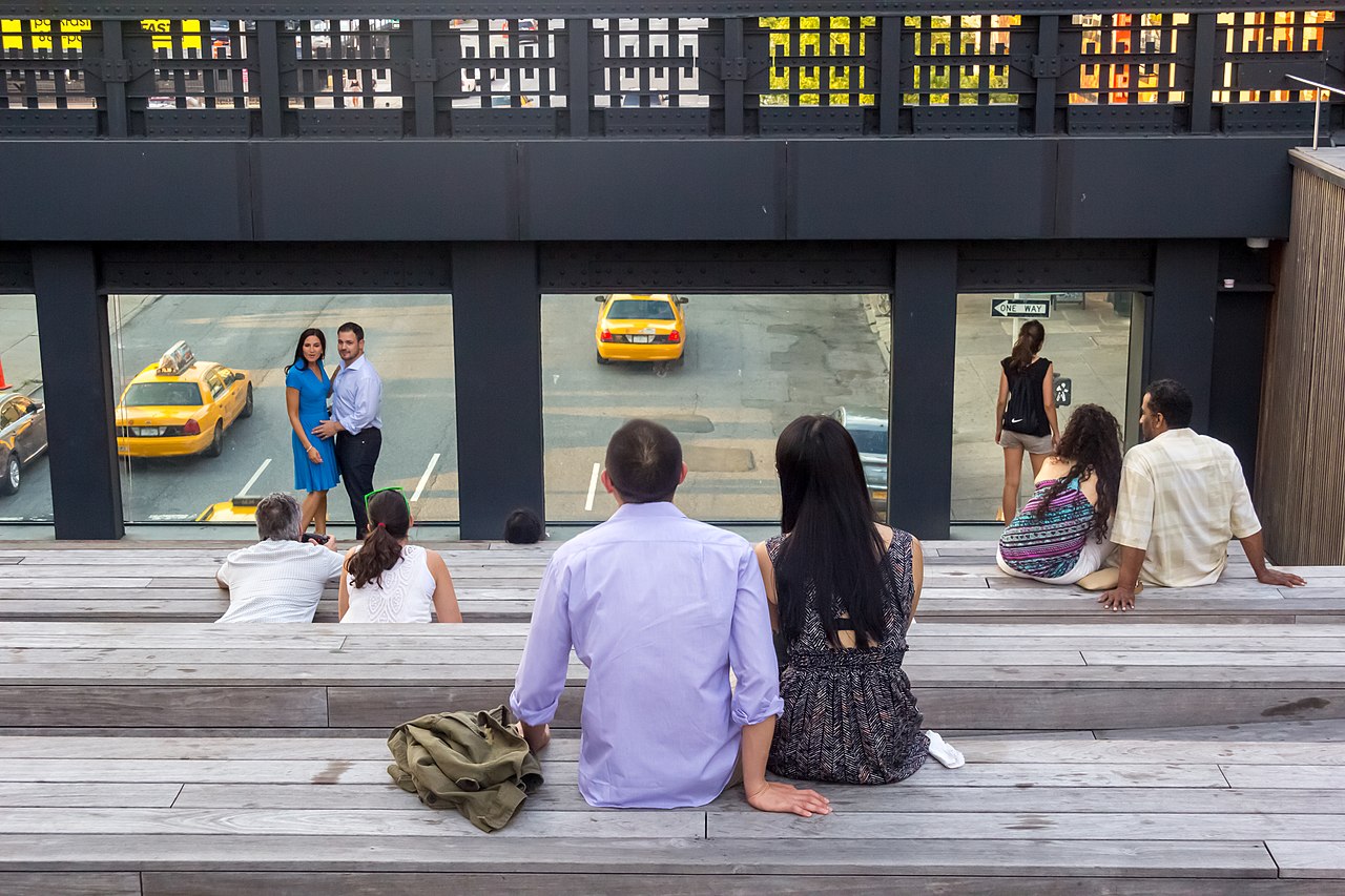 Chelsea neighborhood along the High Line where Maid Marines serves luxury condos and walk-ups